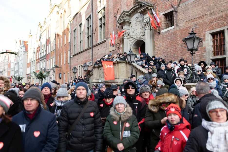 Poláci zaplnili ulice Gdaňsku
