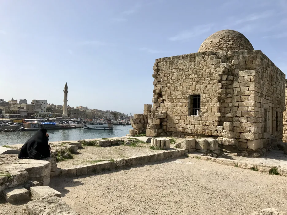 Mořský hrad v Sidónu