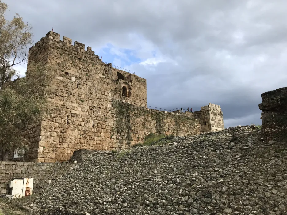 Křižácký hrad v Byblosu