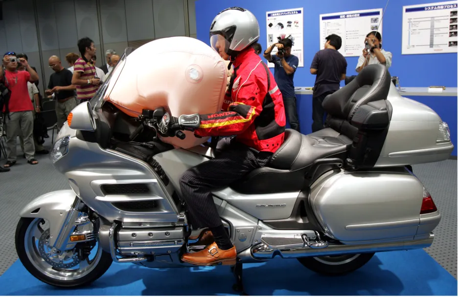 Speciální airbagy pro motorky