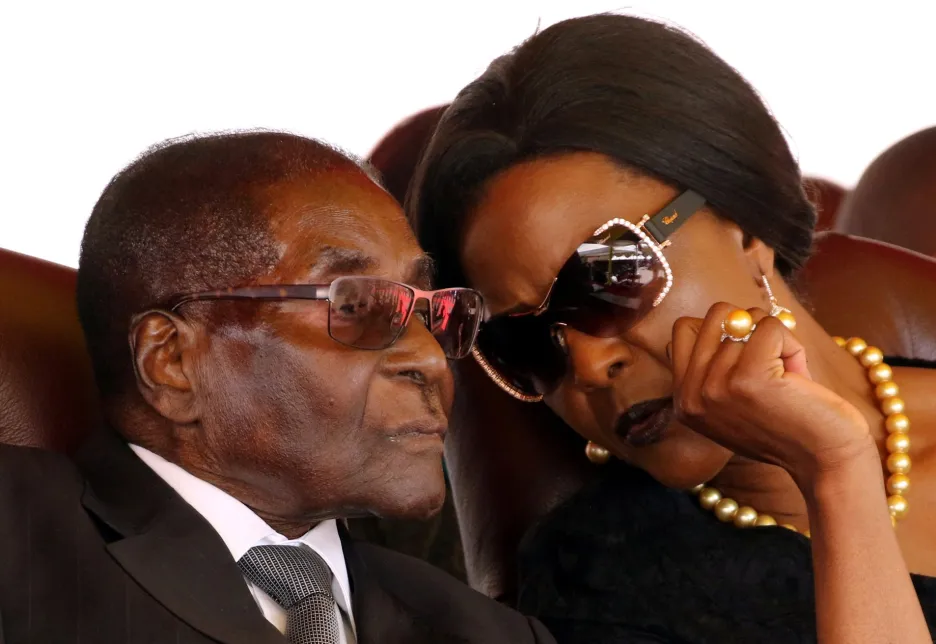 Bývalý zimbawský prezident Robert Mugabe 