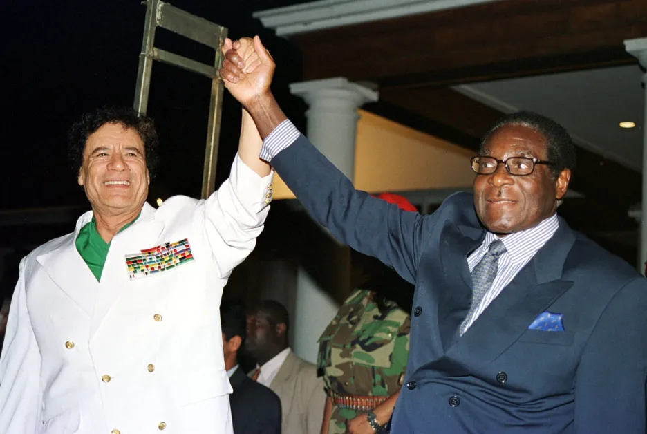 Bývalý zimbawský prezident Robert Mugabe 