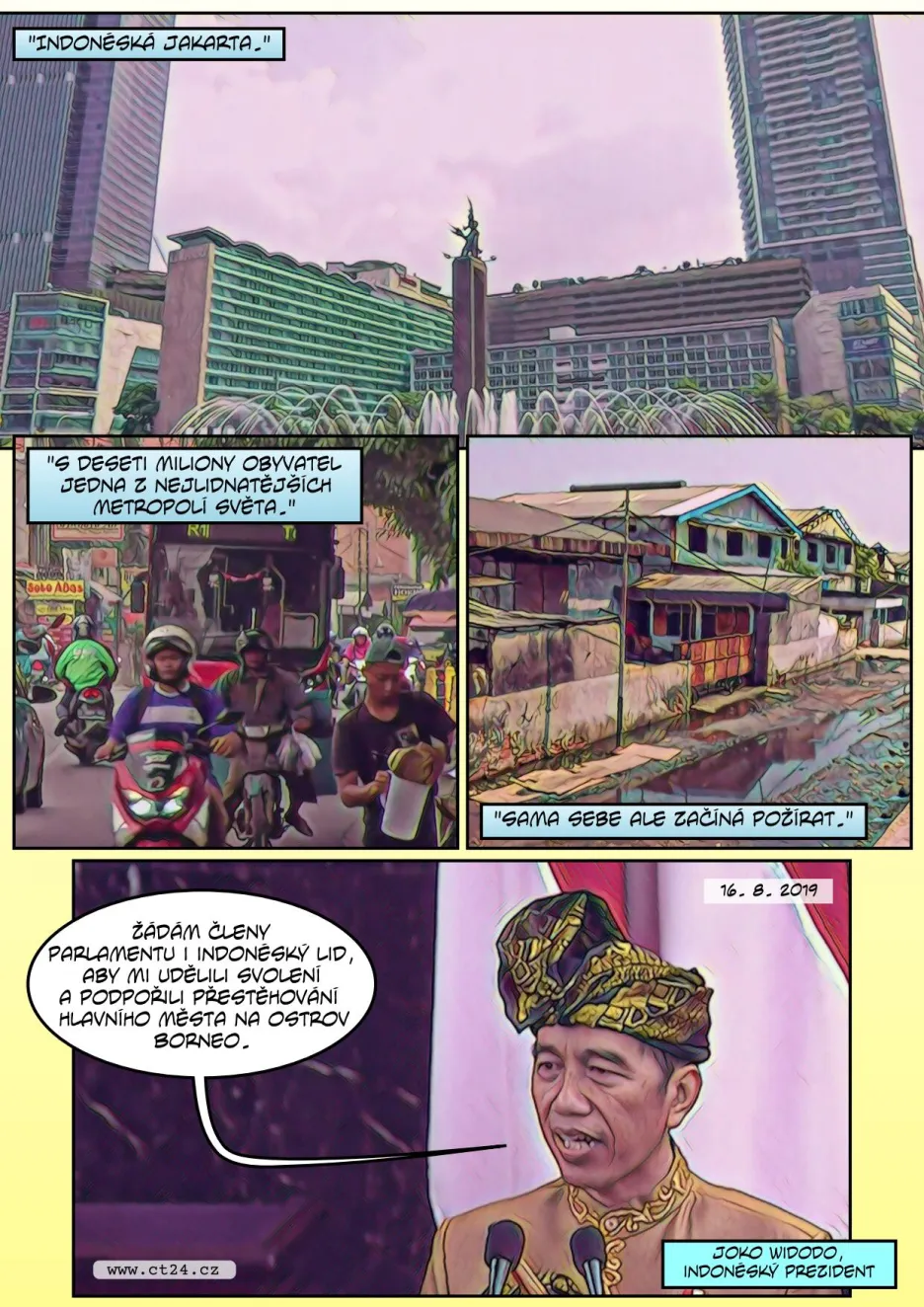 Jakarta se stěhuje
