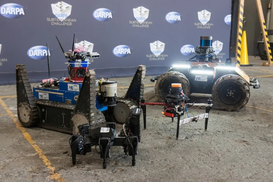 Čeští roboti na soutěži DARPA