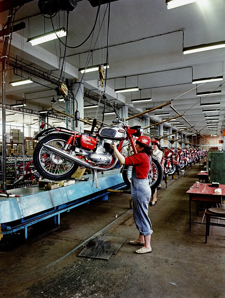 Historie motocyků Jawa