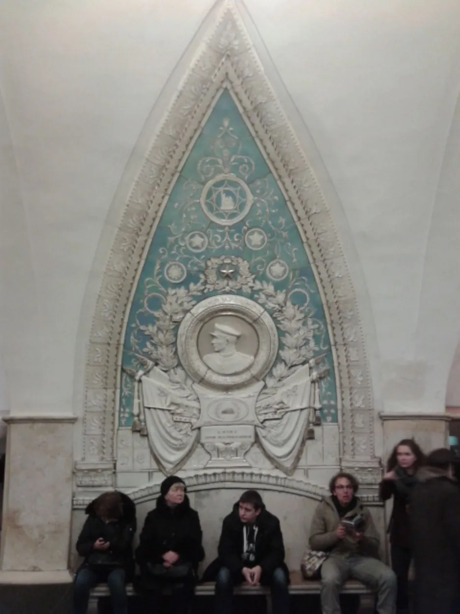 Stalinské baroko v moskevském metru