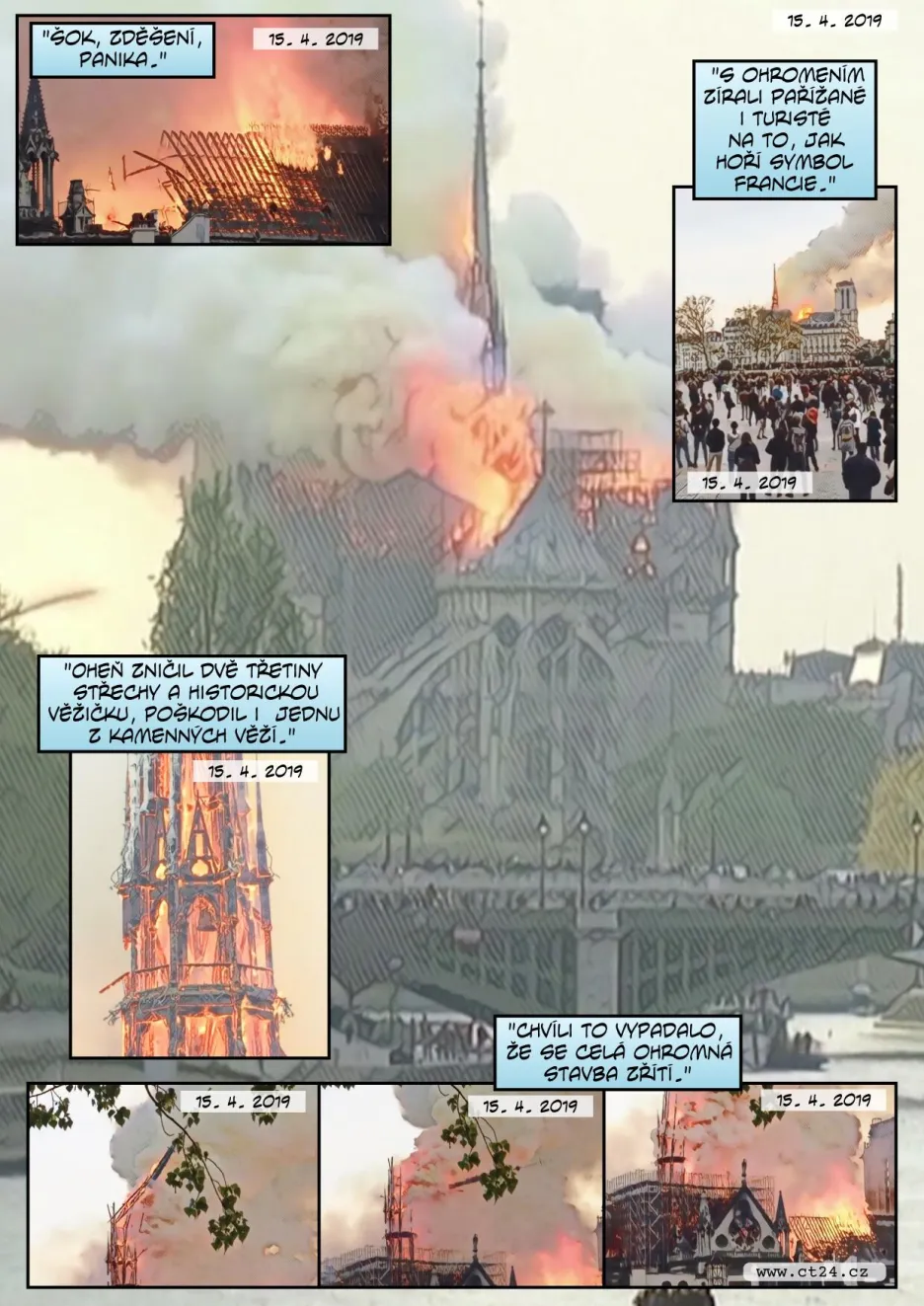 Rok od požáru Notre-Dame