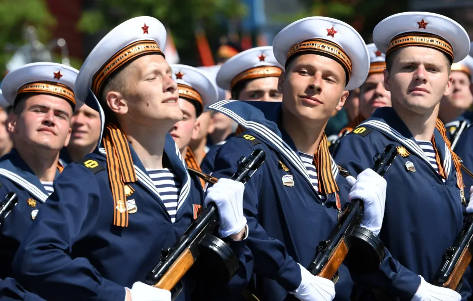 Vojenská přehlídka v Moskvě 