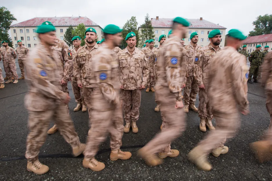 Čeští vojáci se vrátili ze zahraniční mise v Mali