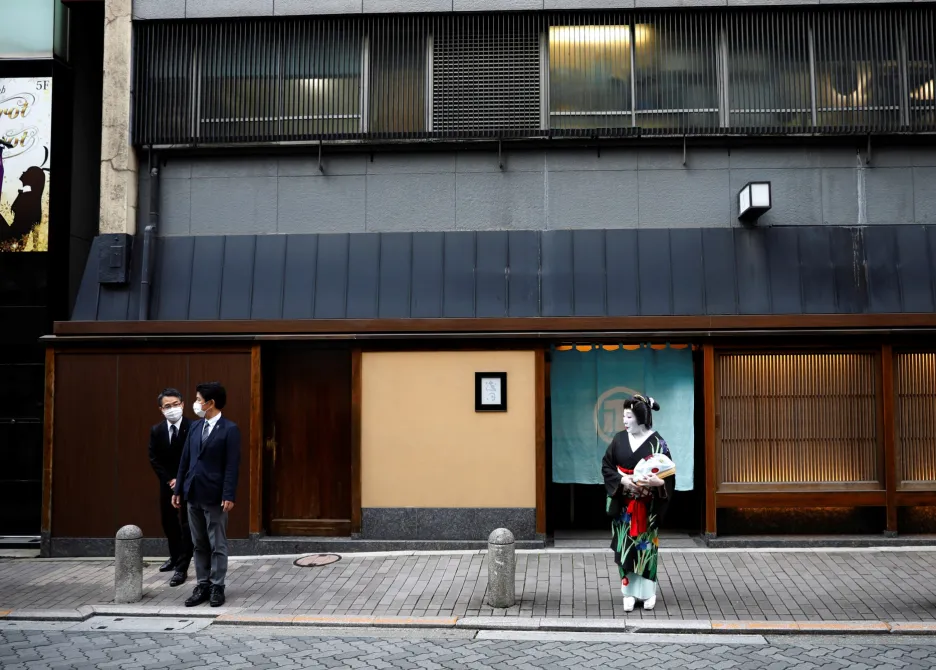 Gejši bez práce.  Mizející symbol japonské kultury ohrožuje koronavirus