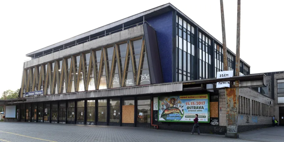Budova nádraží Ostrava-Vítkovice