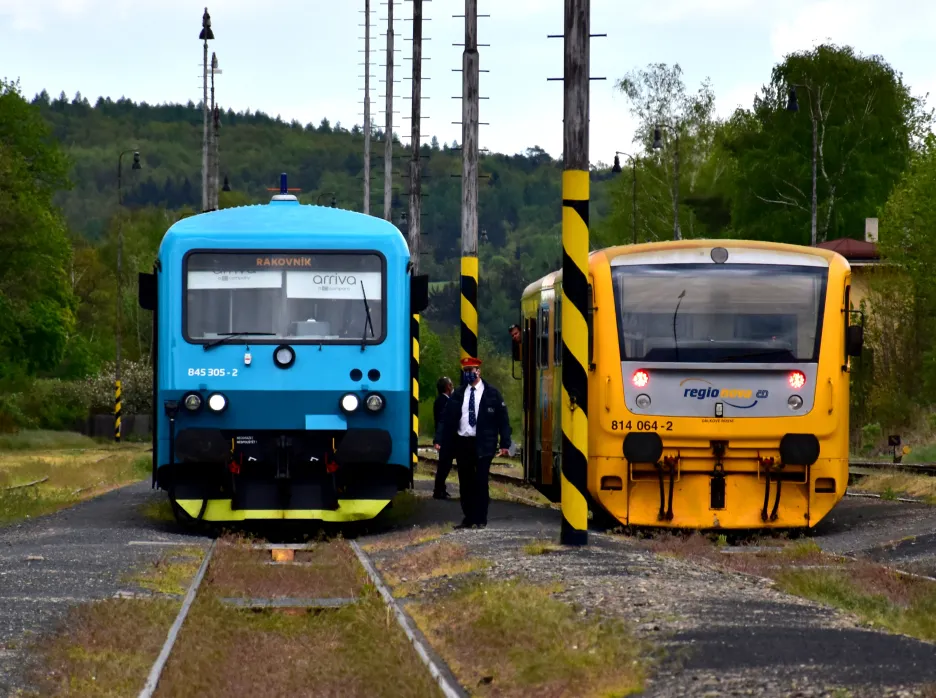 Vlaky Arrivy a Českých drah