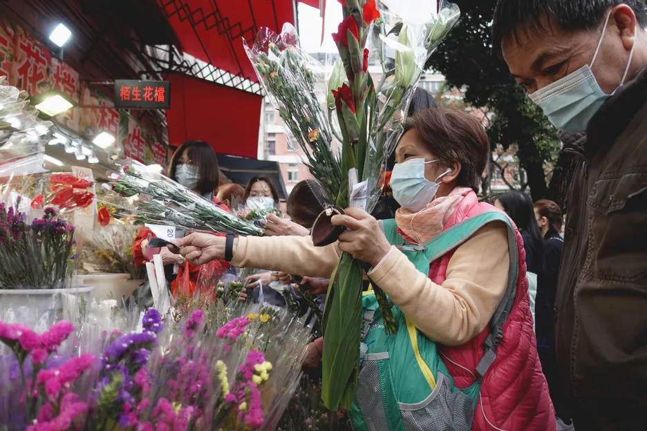 Přípravy na oslavy lunárního Nového roku v Číně 
