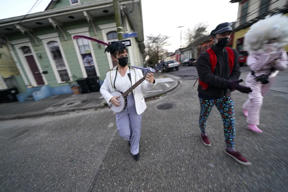 Covidový Mardi Gras v New Orleans
