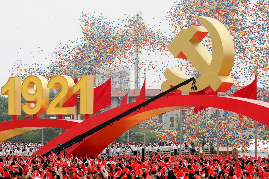 Oslavy stého výročí zaloení Komunistické strany Číny