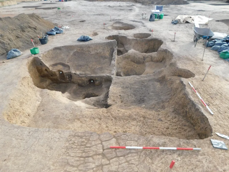 Archeologický výzkum v trase budoucího obchvatu Jaroměře 