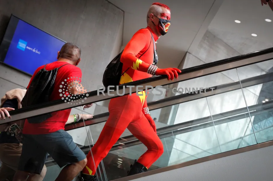 Fanoušci převlečeni za komiksové postavy v originálních kostýmech jsou neodmyslitelně spjaty s festivalem Comic Con. Ten se do 10. října odehrává v Kongresovém centru Jacoba Javitse na Manhattanu v New Yorku