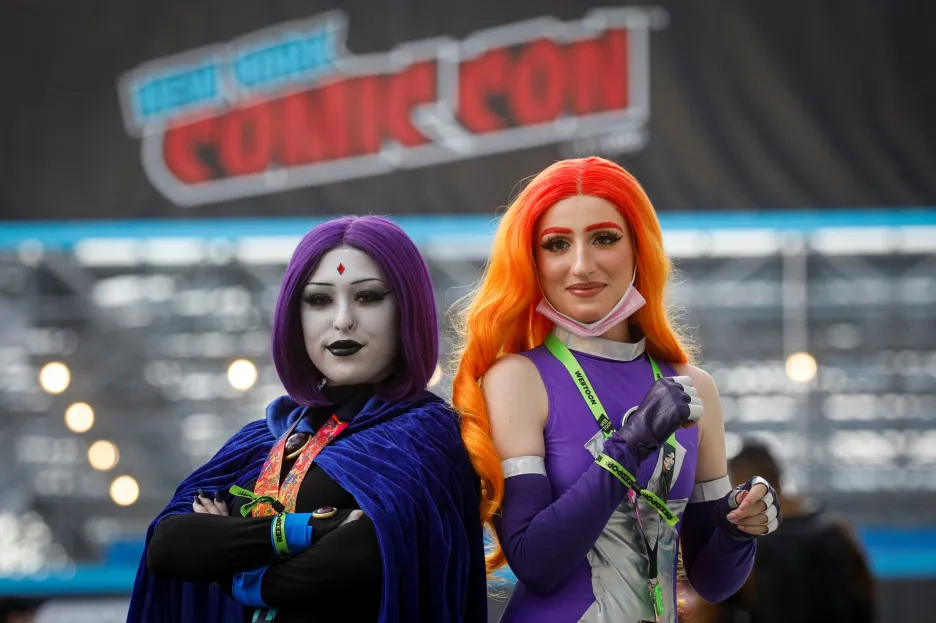 Fanoušci převlečeni za komiksové postavy v originálních kostýmech jsou neodmyslitelně spjaty s festivalem Comic Con. Ten se do 10. října odehrává v Kongresovém centru Jacoba Javitse na Manhattanu v New Yorku