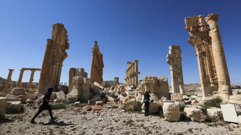 Pozůstatky Palmýry