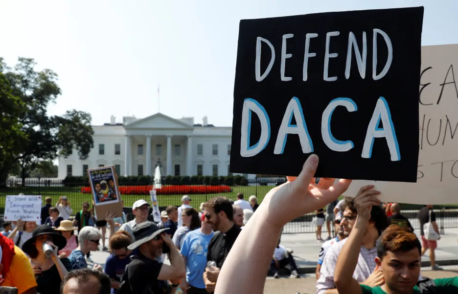 Protesty proti zrušení DACA